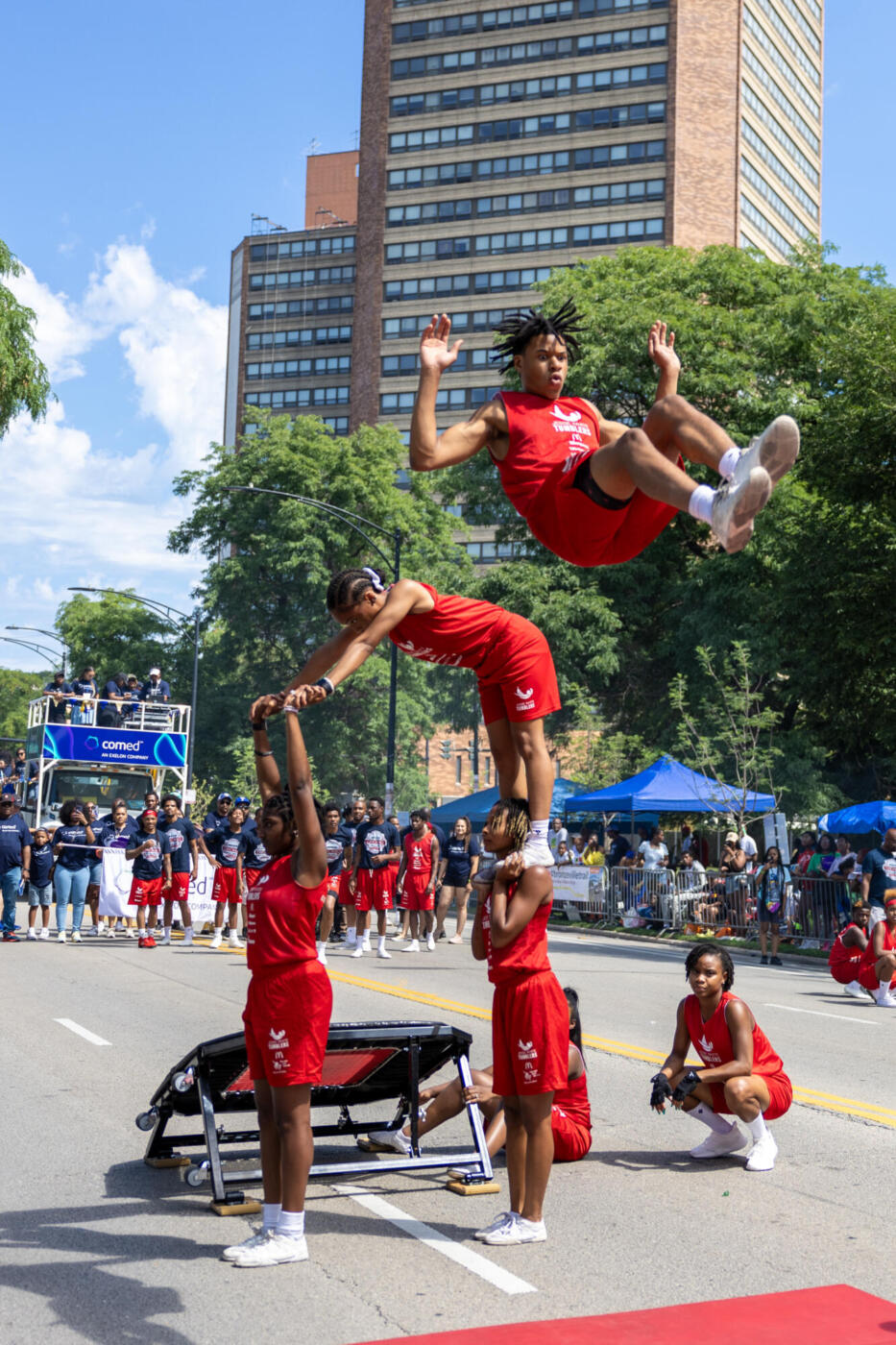 Bud Billiken Parade performer