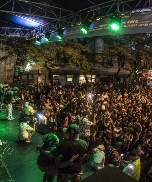 The Silver Room Sound System Block Party