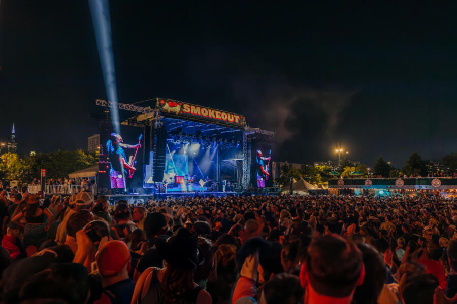 Windy City Smokeout crowd