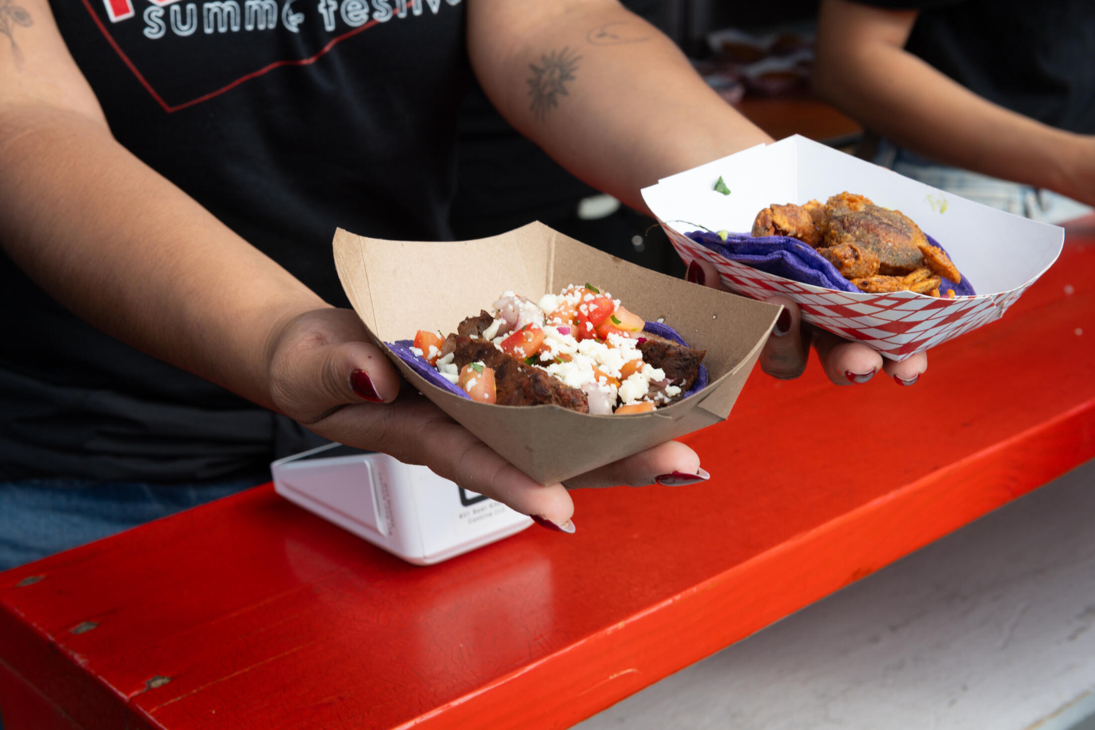 Taste of Chicago food festival in Grant Park