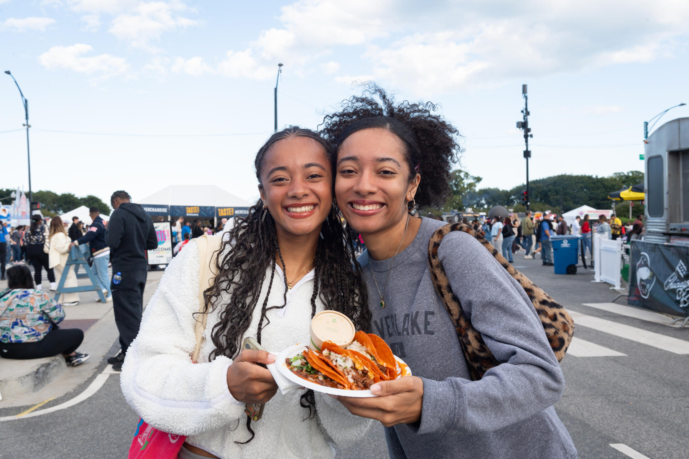 Taste of Chicago food festival in Grant Park