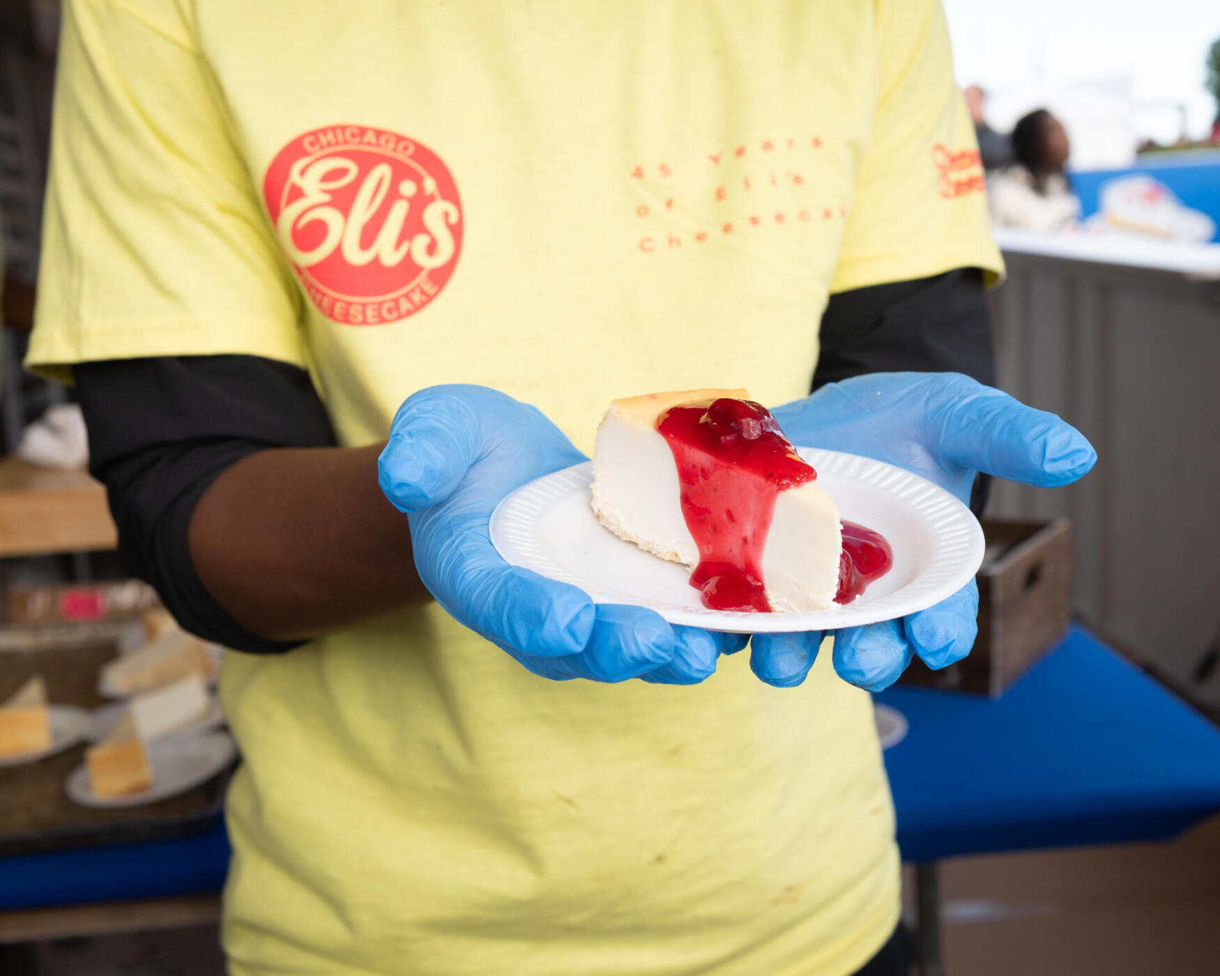 Taste of Chicago food festival in Grant Park